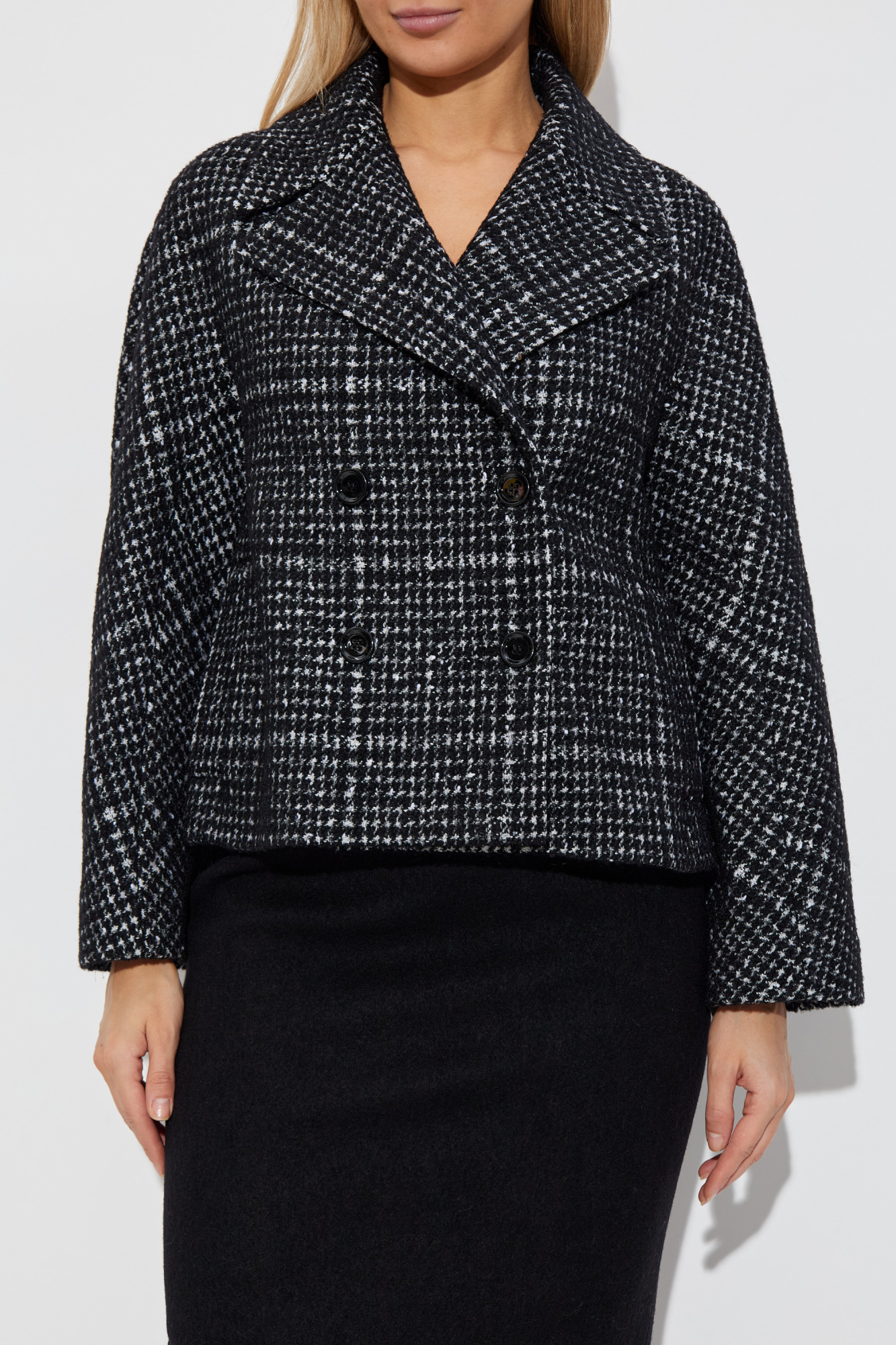 Dolce&Gabbana ドット柄　ニットダブルジャケット Dolce & Gabbana Short coat | Women's | Vitkac